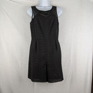 3/$15 Kenzie Black Eyelet lace romper w/ gold zip